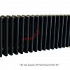 Радиатор Zehnder Charleston Completto 3030/22 V001 1/2 RAL 9217 matt цвет Черный нижнее подключение