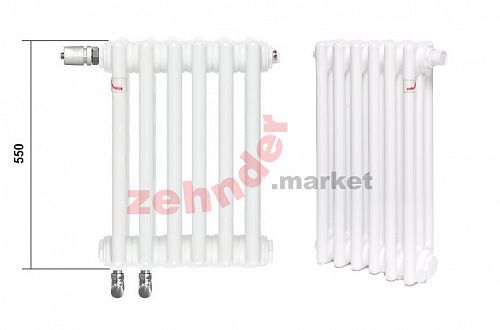 Радиатор Zehnder Charleston Completto CH 3055/03 V001 ½ RAL 9016