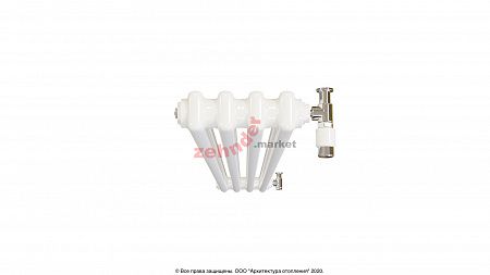 Вертикальный радиатор Zehnder Charleston 2180/04 1270 3/4 RAL 9016 боковое подключение