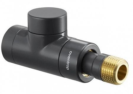 1167032 Oventrop Combi E вентиль на обр. подводку Ду15, 1/2&quot;, PN10, прямой, антрацит