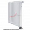 Радиатор Zehnder Charleston Completto 2056/14 V001 1/2 RAL 9016 нижнее подключение