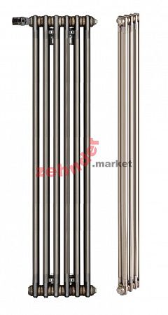 Вертикальный радиатор Zehnder Charleston 2180/06 V001 1/2 Technoline 0325 TL нижнее подключение
