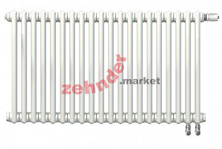 Радиатор Zehnder Charleston Completto 2050/20 V001 1/2 RAL 9016 нижнее подключение (с кронштейнами CVD1+BH)