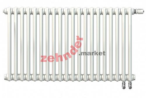 Радиатор Zehnder Charleston Completto 2050/20 V001 1/2 RAL 9016 нижнее подключение (с кронштейнами CVD1+BH)