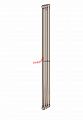 Вертикальный радиатор Zehnder Charleston 2180/04 1270 1/2 Technoline 0325 TL боковое подключение (с кронштейнами CVD1+BH)