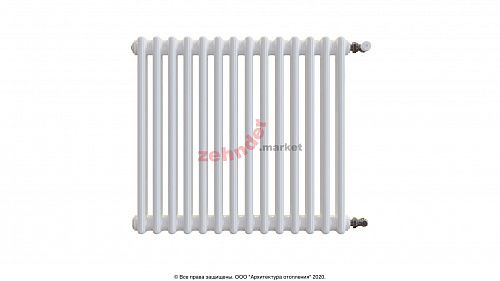 Радиатор Zehnder Charleston 2056/14 1270 3/4 RAL 9016 боковое подключение