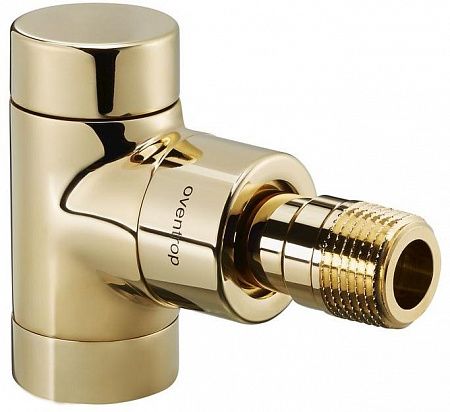 1166072 Oventrop Combi E вентиль на обр. подводку Ду15, 1/2&quot;, PN10, угловой, позолоченный