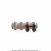 Вертикальный радиатор Zehnder Charleston Completto 2180/04 V001 1/2 RAL 9016 нижнее подключение