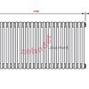 Радиатор Zehnder Charleston CH 3050/26 1270 1/2 RAL 9016 боковое подключение (с кронштейнами CVD1+BH)