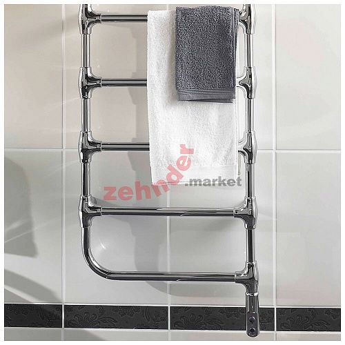 Электрический полотенцесушитель Zehnder Nobis NOBE-100-050/DD хром