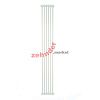 Вертикальный радиатор Zehnder Charleston 2200/06 1270 1/2 RAL 9016 боковое подключение (с кронштейнами CVD1+BH)