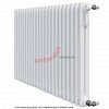Радиатор Zehnder Charleston 2050/22 1270 1/2 RAL 9016 боковое подключение (с кронштейнами CVD1+BH)