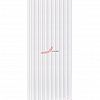 Вертикальный радиатор Zehnder Charleston Completto 3180/10 V001 1/2 RAL 9016 нижнее подключение (с кронштейнами CVD1+BH)
