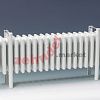 Радиатор-скамейка Zehnder Charleston Bench CB4026-27 N3370 RAL 9016