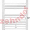Электрический полотенцесушитель Zehnder Aura PBEZ-080-040/MQ RAL 9016/патрон Musa RAL 9016