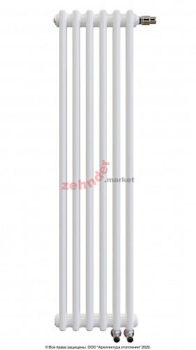 Радиатор Zehnder Charleston Completto 2110/06 V001 1/2 RAL 9016 нижнее подключение