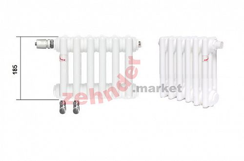 Радиатор Zehnder Charleston Completto CH 3019/03 V001 ½ RAL 9016