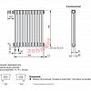 Радиатор Zehnder Charleston Completto CH 2056/10 V001 ½ RAL 9016