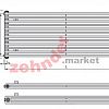 Радиатор Zehnder Charleston Turned T2180/12 N1280 RAL 9016