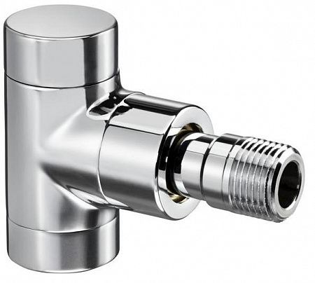 1166052 Oventrop Combi E вентиль на обр. подводку Ду15, 1/2&quot;, PN10, угловой, хром