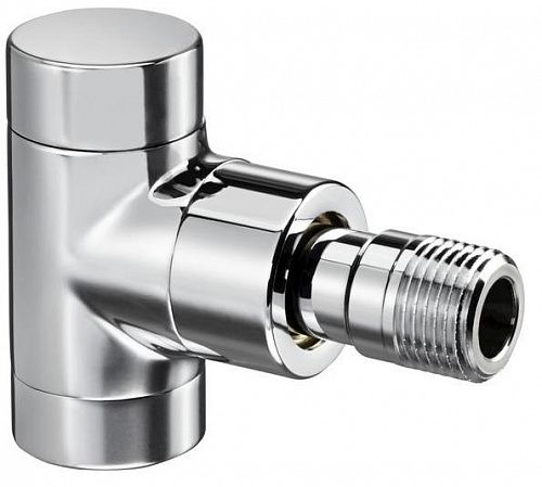 1166052 Oventrop Combi E вентиль на обр. подводку Ду15, 1/2&quot;, PN10, угловой, хром