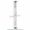 Радиатор Zehnder Charleston 2050/24 1270 1/2 RAL 9016 боковое подключение (с кронштейнами CVD1+BH)