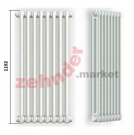 Радиатор Zehnder Charleston CH 2120/19 1270 ¾ RAL 9016