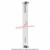 Радиатор Zehnder Charleston 2050/16 1270 1/2 RAL 9016 боковое подключение (с кронштейнами CVD1+BH)