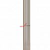 Вертикальный радиатор Zehnder Charleston 2180/06 1270 1/2 Technoline 0325 TL боковое подключение (с кронштейнами CVD1+BH)