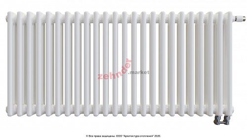 Радиатор Zehnder Charleston Completto CH 3050/24 V001 ½ RAL 9016
