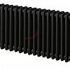 Радиатор Zehnder Charleston 3057/26 1270 3/4 RAL 9217 matt Чёрный боковое подключение