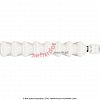 Вертикальный радиатор Zehnder Charleston Completto 2180/08 V001 1/2 RAL 9016 нижнее подключение (с кронштейнами CVD1+BH)