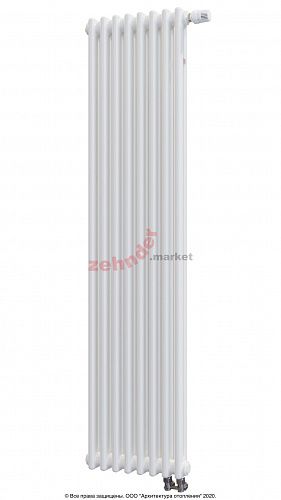 Радиатор Zehnder Charleston Completto CH 2180/08 V001 ½ RAL 9016