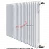 Радиатор Zehnder Charleston 2056/22 1270 3/4 RAL 9016 боковое подключение