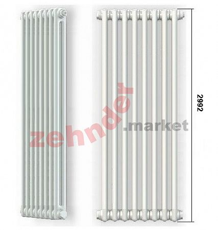 Радиатор Zehnder Charleston CH 2300/15 1270 ¾ RAL 9016