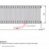 Радиатор Zehnder Charleston Completto 2030/28 V001 1/2 RAL 9016 нижнее подключение
