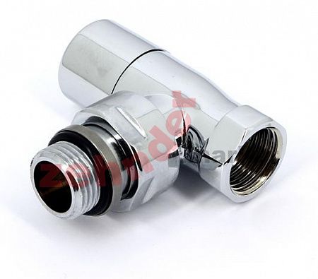 Вентиль обратный Carlo Poletti New-Smart угловой НВ 1/2&quot; цвет хром (V77410B)