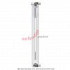 Радиатор Zehnder Charleston 2050/18 1270 1/2 RAL 9016 боковое подключение (с кронштейнами CVD1+BH)