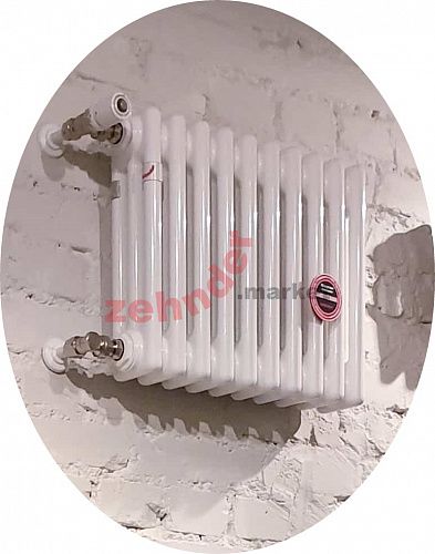 Радиатор Zehnder Charleston 3037/06 1270 3/4 RAL 9016 боковое подключение