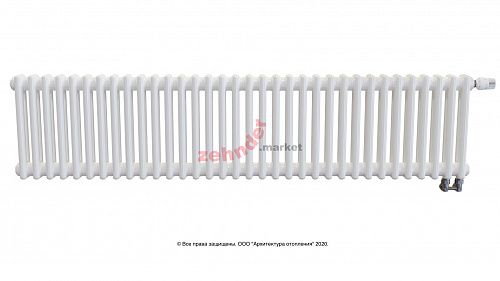 Радиатор Zehnder Charleston Completto 2035/34 V001 1/2 RAL 9016 нижнее подключение
