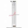 Радиатор Zehnder Charleston CH 3050/28 1270 1/2 RAL 9016 боковое подключение (с кронштейнами CVD1+BH)