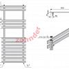 Полотенцесушитель Zehnder Truva TRV-120-050
