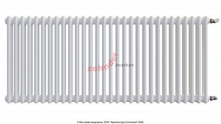 Радиатор Zehnder Charleston CH 2056/30 1270 ¾ RAL 9016