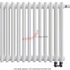 Радиатор Zehnder Charleston Completto CH 3050/12 V001 ½ RAL 9016