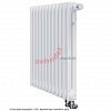 Радиатор Zehnder Charleston Completto CH 2056/12 V001 ½ RAL 9016