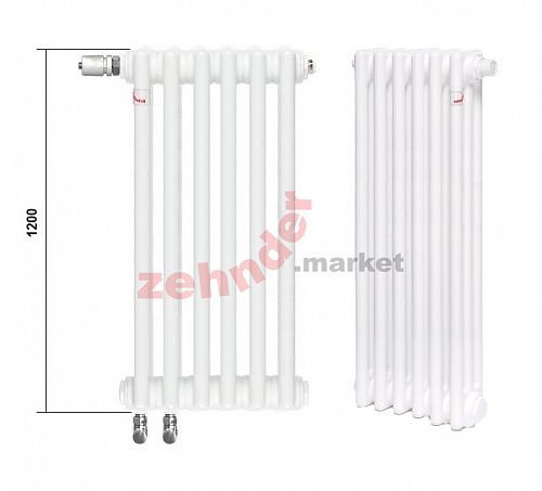 Радиатор Zehnder Charleston Completto CH 3120/03 V001 ½ RAL 9016