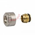 Резьбовое соединение Schlosser для медных труб никелированное GW 3/4 x 15 mm (602500001)