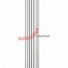 Вертикальный радиатор Zehnder Charleston 3180/06 1270 1/2 RAL 9016 боковое подключение (с кронштейнами CVD1+BH)