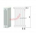 Радиатор Zehnder Charleston Completto CH 4057/03 V001 ½ RAL 9016