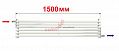 Радиатор Zehnder Charleston Turned T3150/6 N1680 RAL 9016